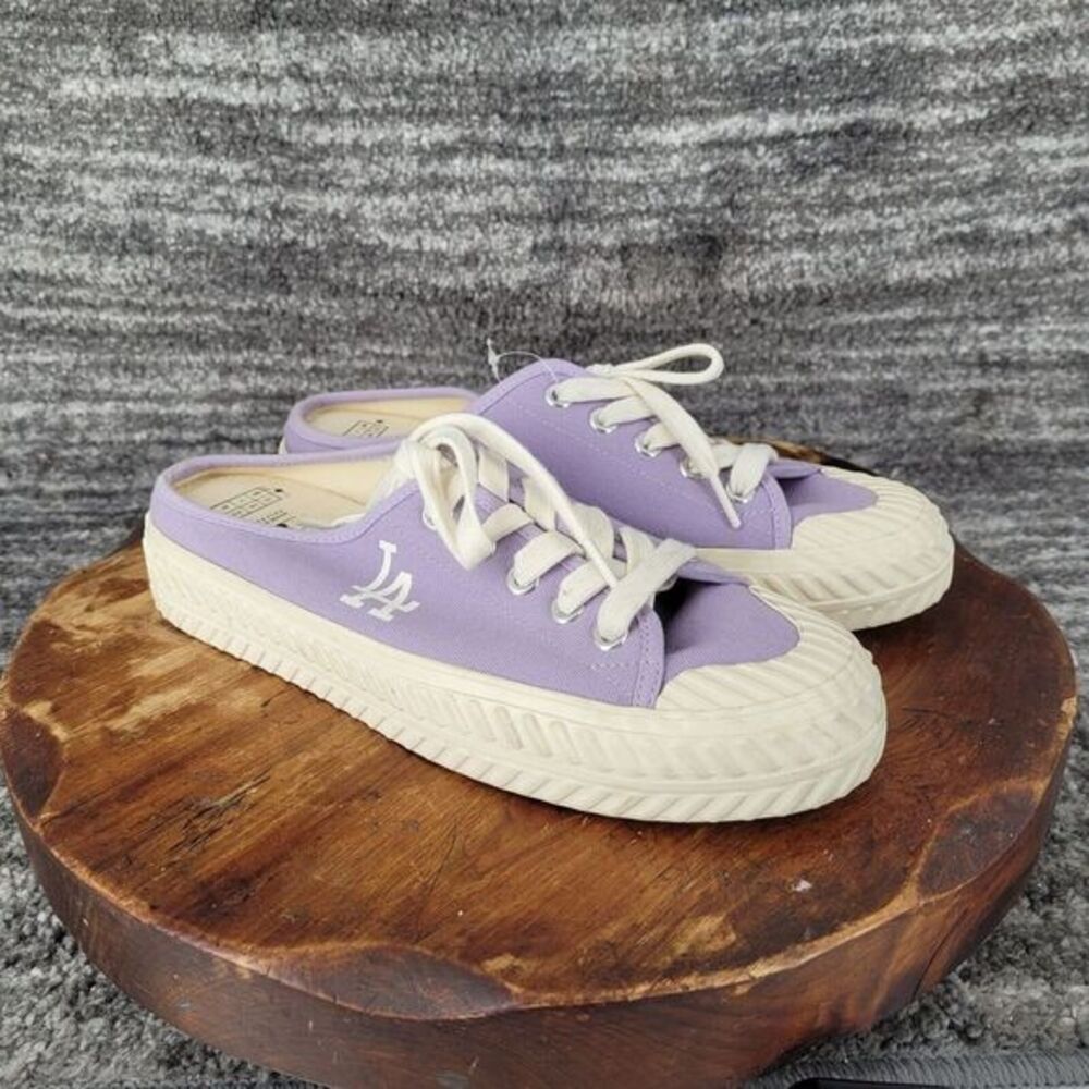 MLB Los Angeles Dodgers PlayBall Origin Mule Sneaker‎ Violet Purple Shoes Size 8